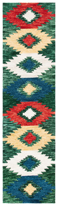 Safavieh Aspen 704 Rug, APN704 - Green / Red