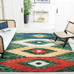 Safavieh Aspen 704 Rug, APN704 - Green / Red