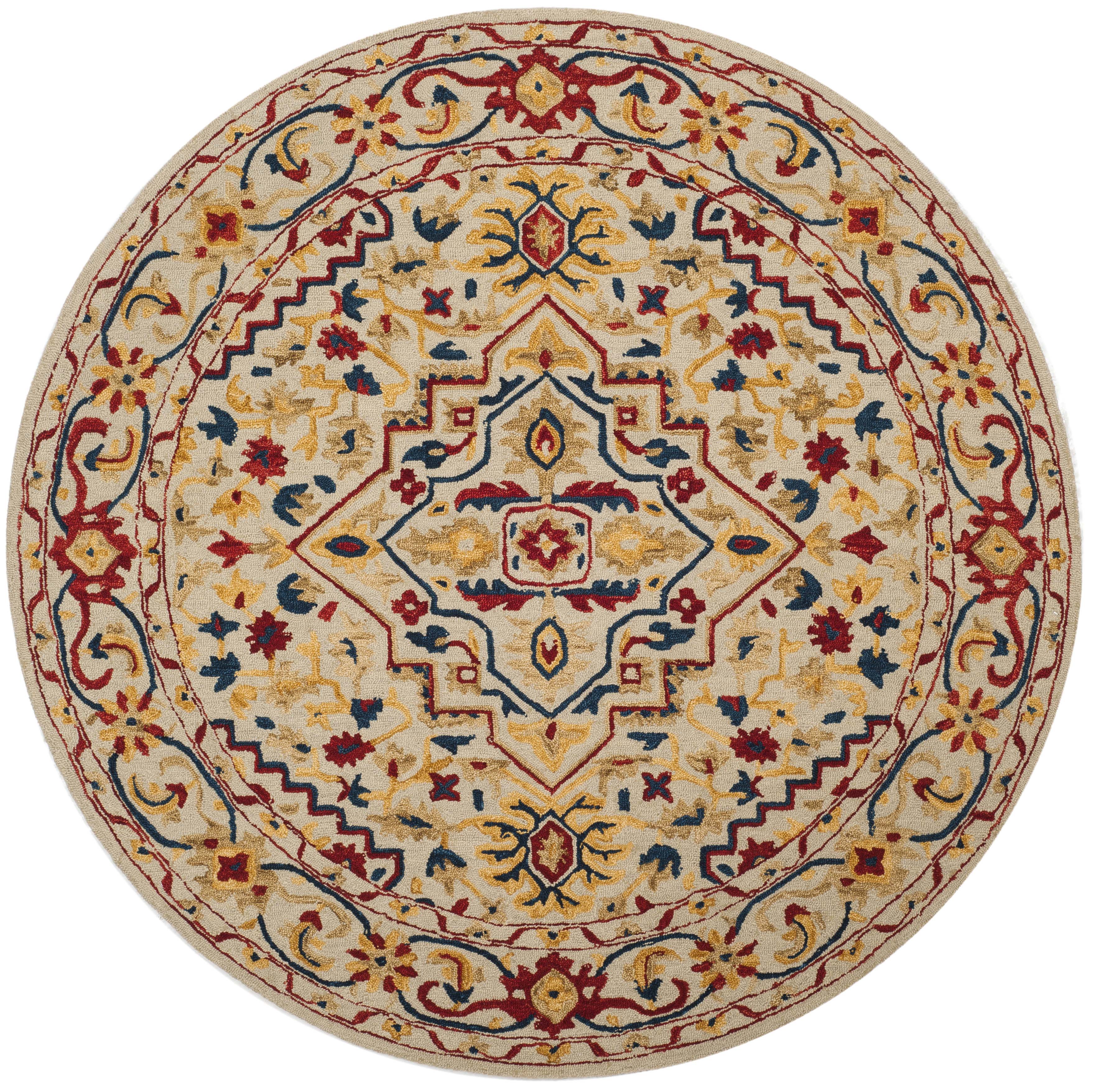 Safavieh Aspen 705 Rug, APN705 - Ivory / Multi