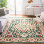 Safavieh Aspen 705 Rug, APN705 - Green / Red