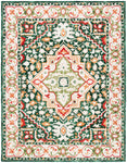 Safavieh Aspen 705 Rug, APN705 - Green / Red