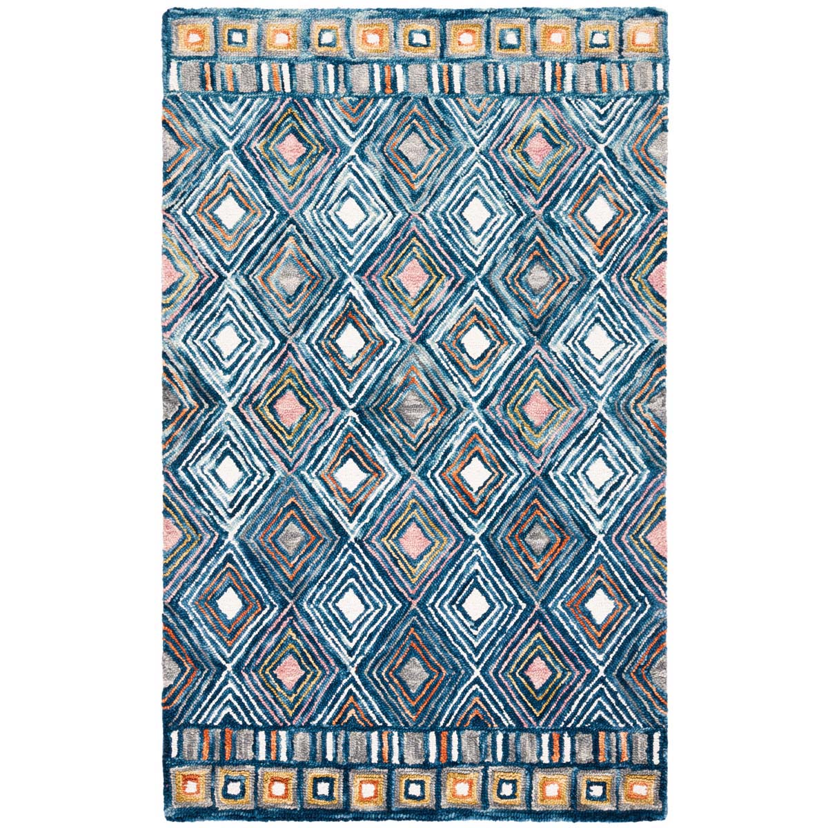 Safavieh Aspen 810 Rug, APN810 - Blue / Gold