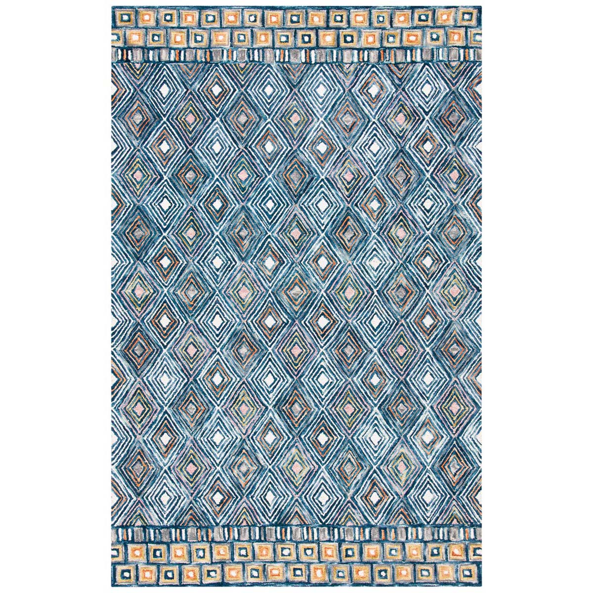 Safavieh Aspen 810 Rug, APN810 - Blue / Gold