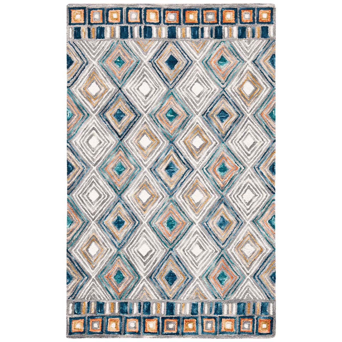 Safavieh Aspen 810 Rug, APN810 - Green / Gold