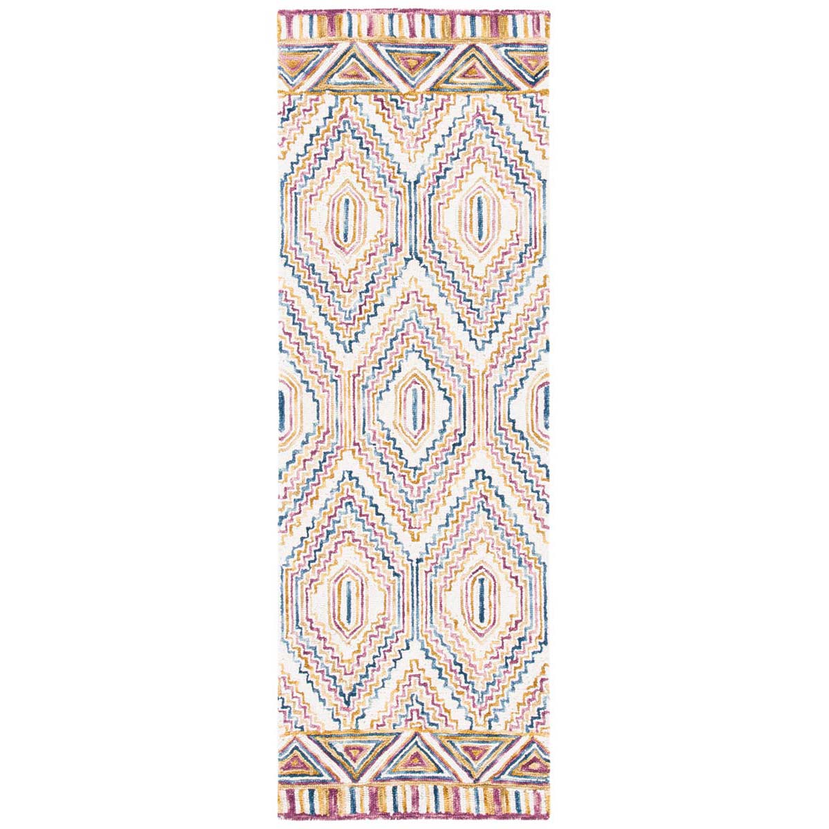 Safavieh Aspen 811 Rug, APN811 - Ivory / Rust