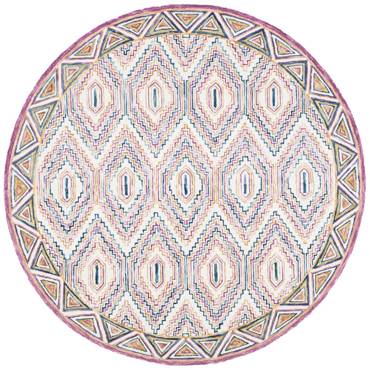 Safavieh Aspen 811 Rug, APN811 - Ivory / Rust