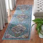 Safavieh Aria 102 Rug, ARA102 - Turquoise / Ivory