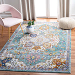 Safavieh Aria 102 Rug, ARA102 - Turquoise / Ivory