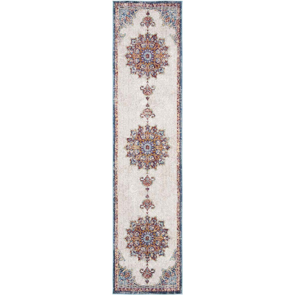 Safavieh Aria 103 Rug, ARA103 - Ivory / Navy