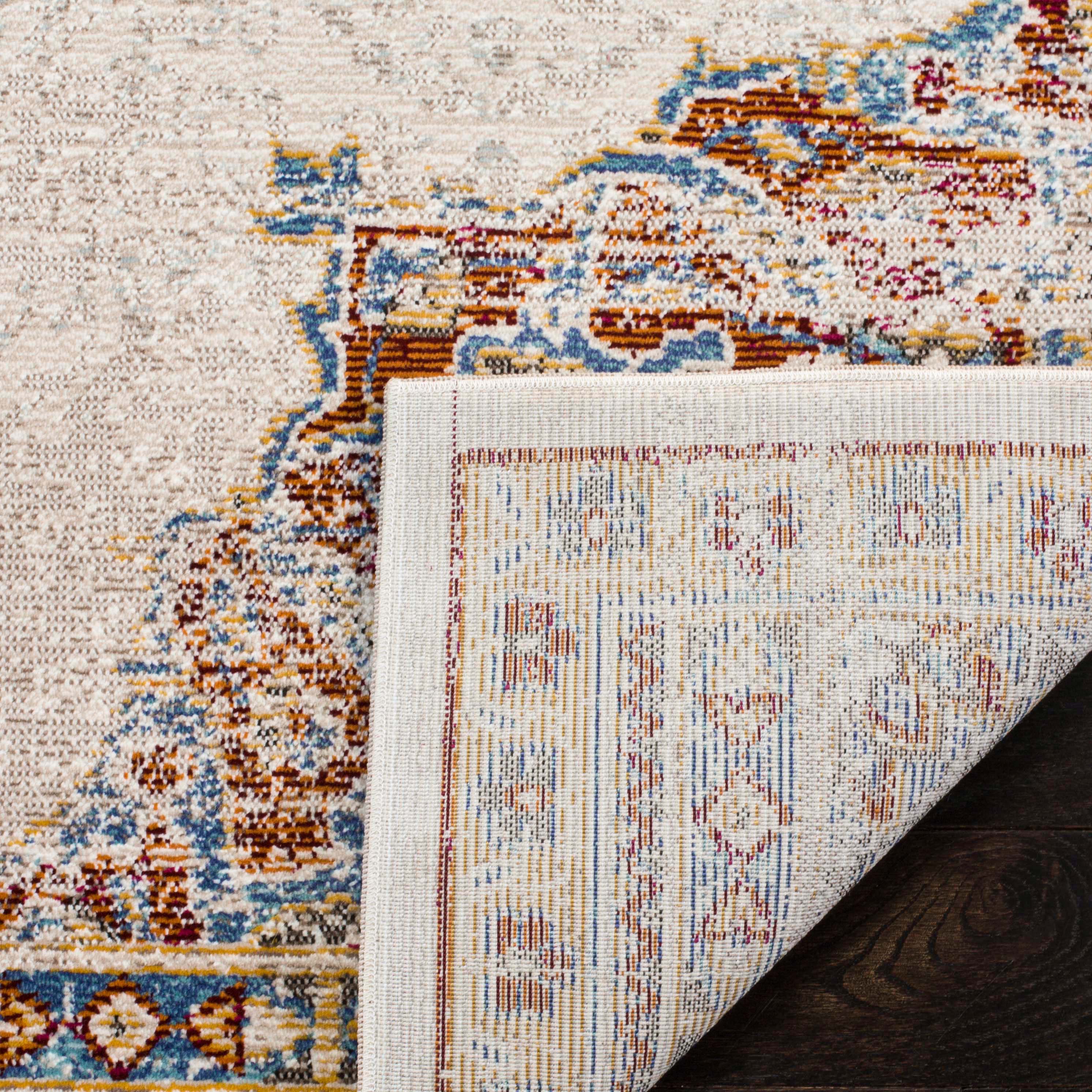 Safavieh Aria 103 Rug, ARA103 - Creme / Red