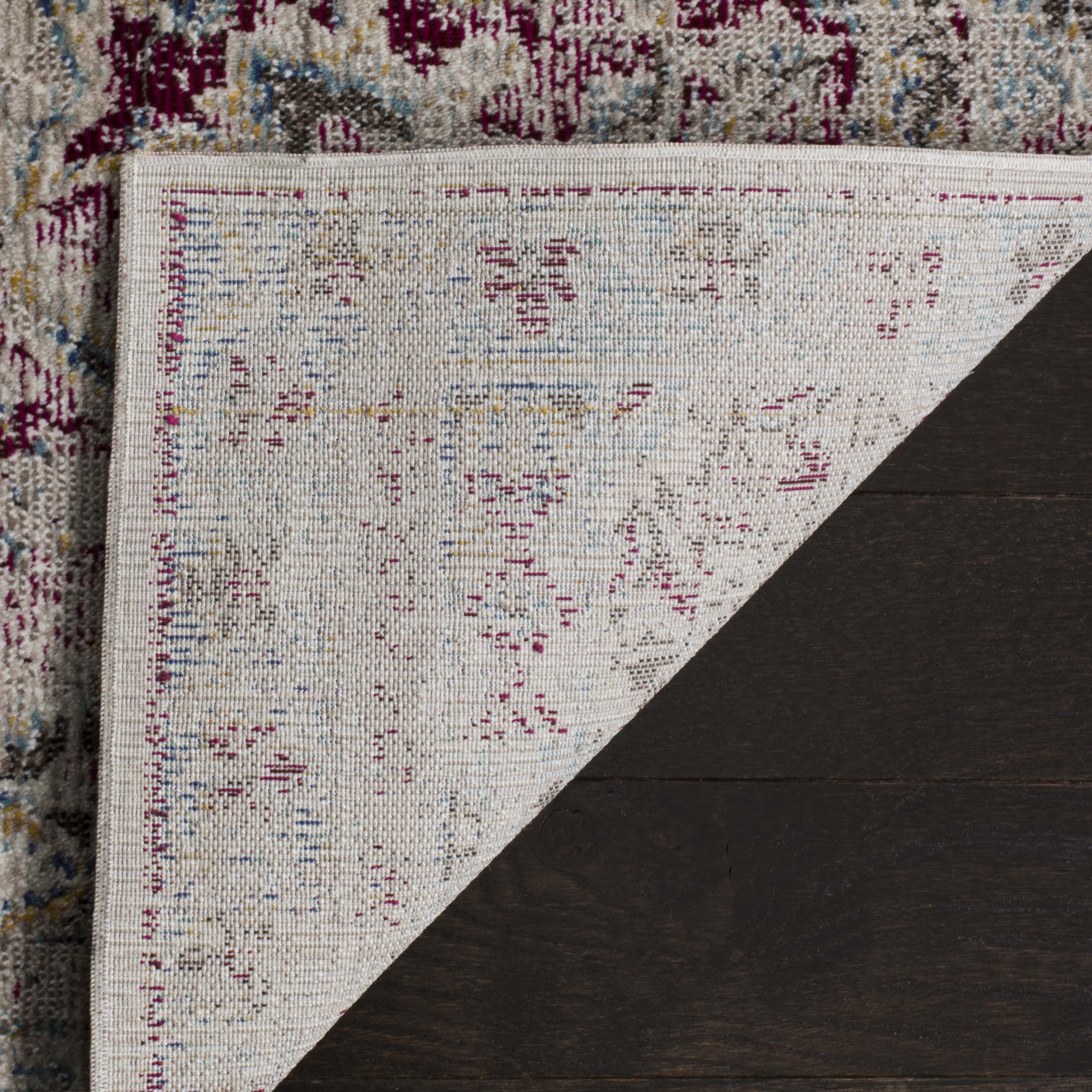 Safavieh Aria 103 Rug, ARA103 - Creme / Red