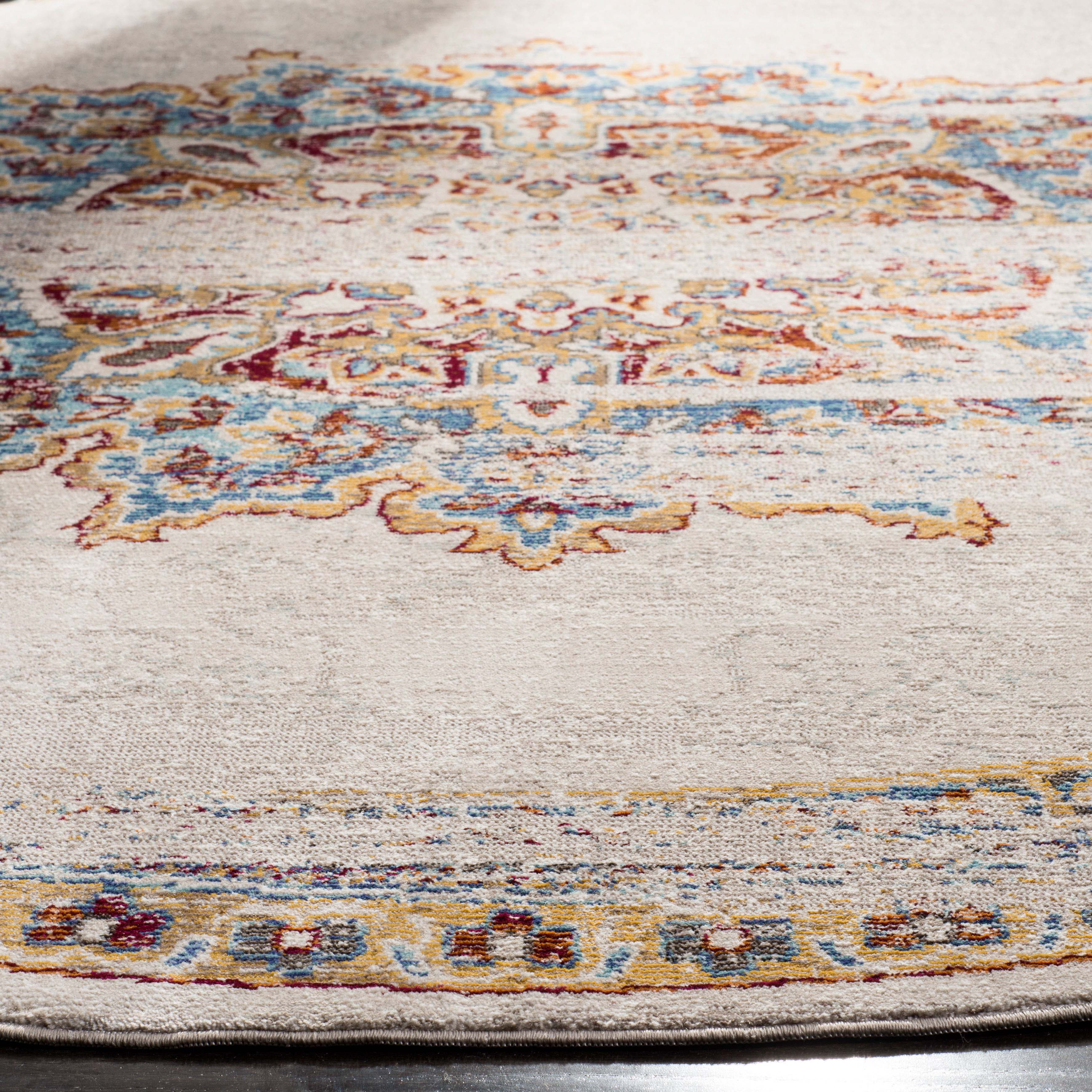 Safavieh Aria 103 Rug, ARA103 - Creme / Red