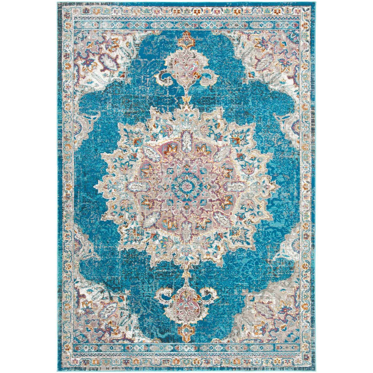 Safavieh Aria 103 Rug, ARA103 - Navy / Ivory