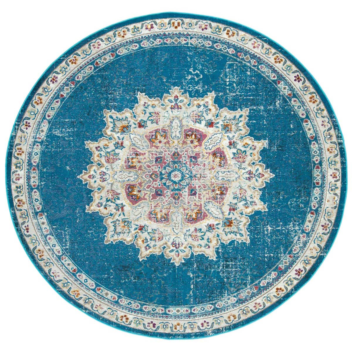 Safavieh Aria 103 Rug, ARA103 - Navy / Ivory