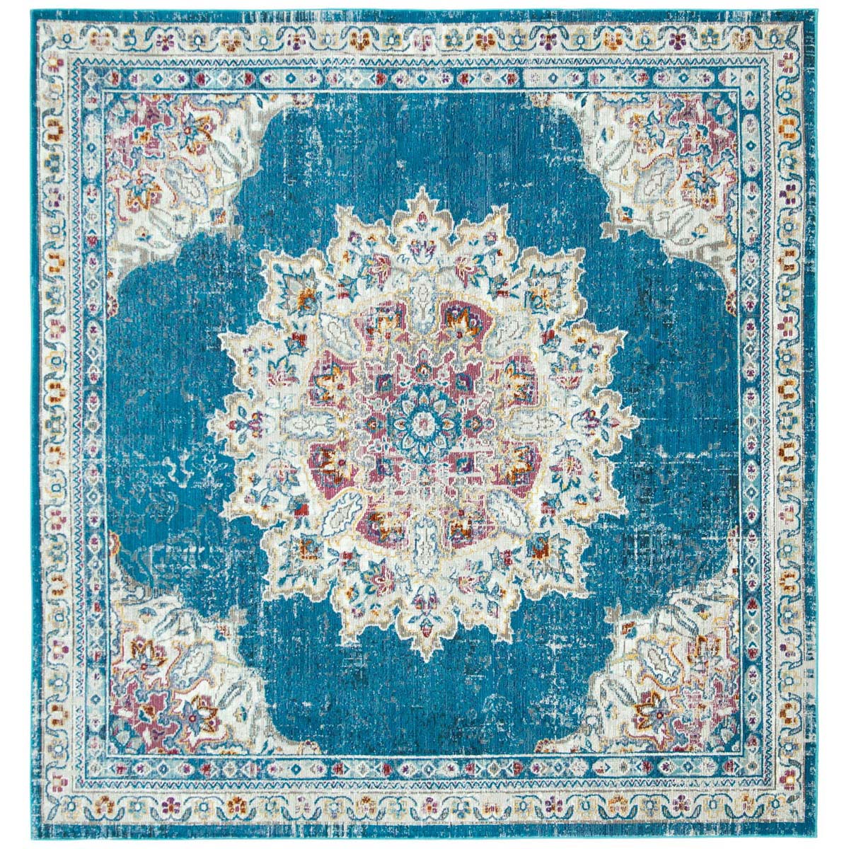 Safavieh Aria 103 Rug, ARA103 - Navy / Ivory