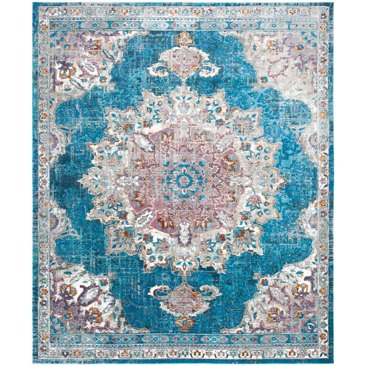 Safavieh Aria 103 Rug, ARA103 - Navy / Ivory