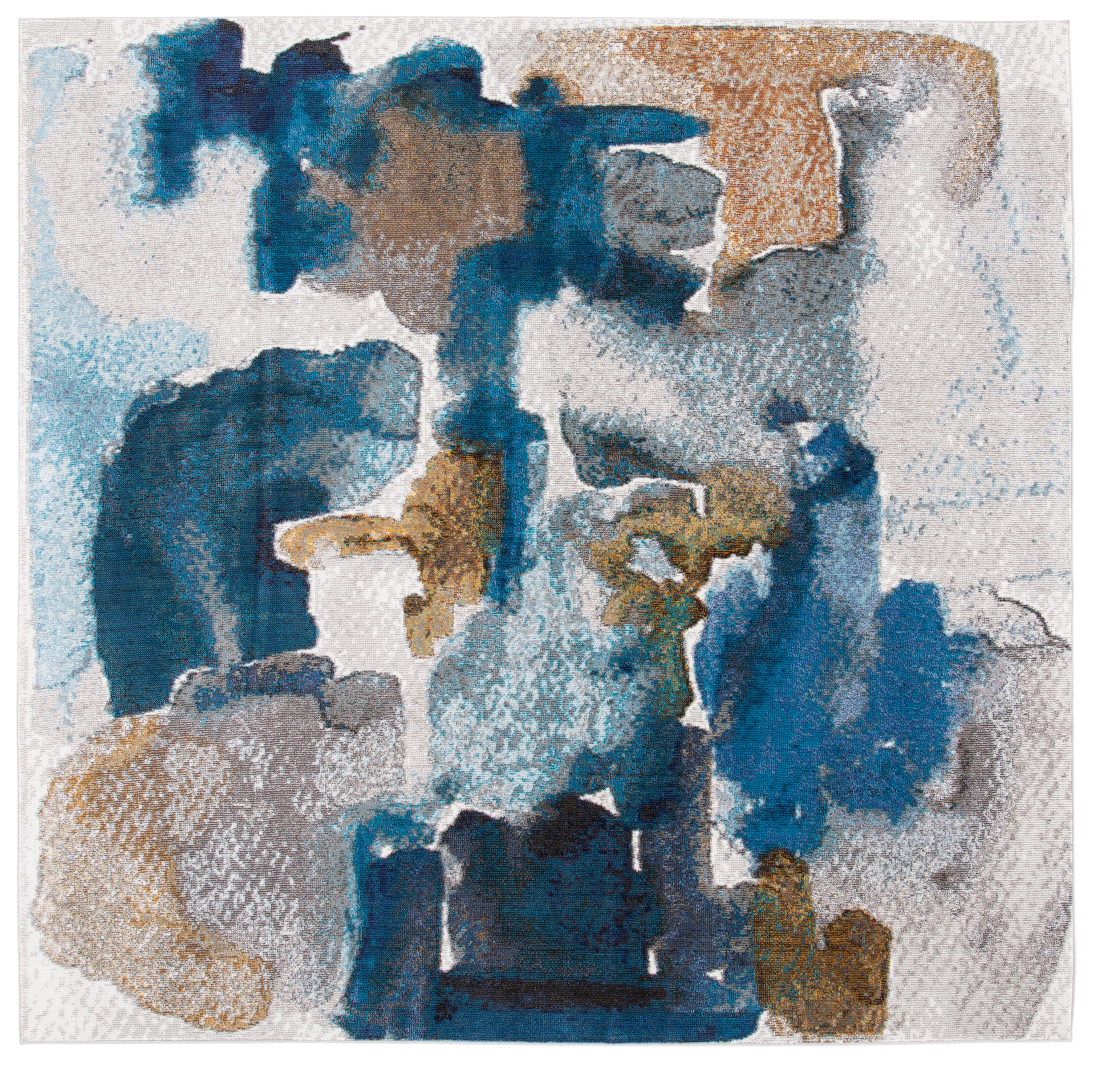 Safavieh Aria 110 Rug, ARA110 - Ivory / Navy