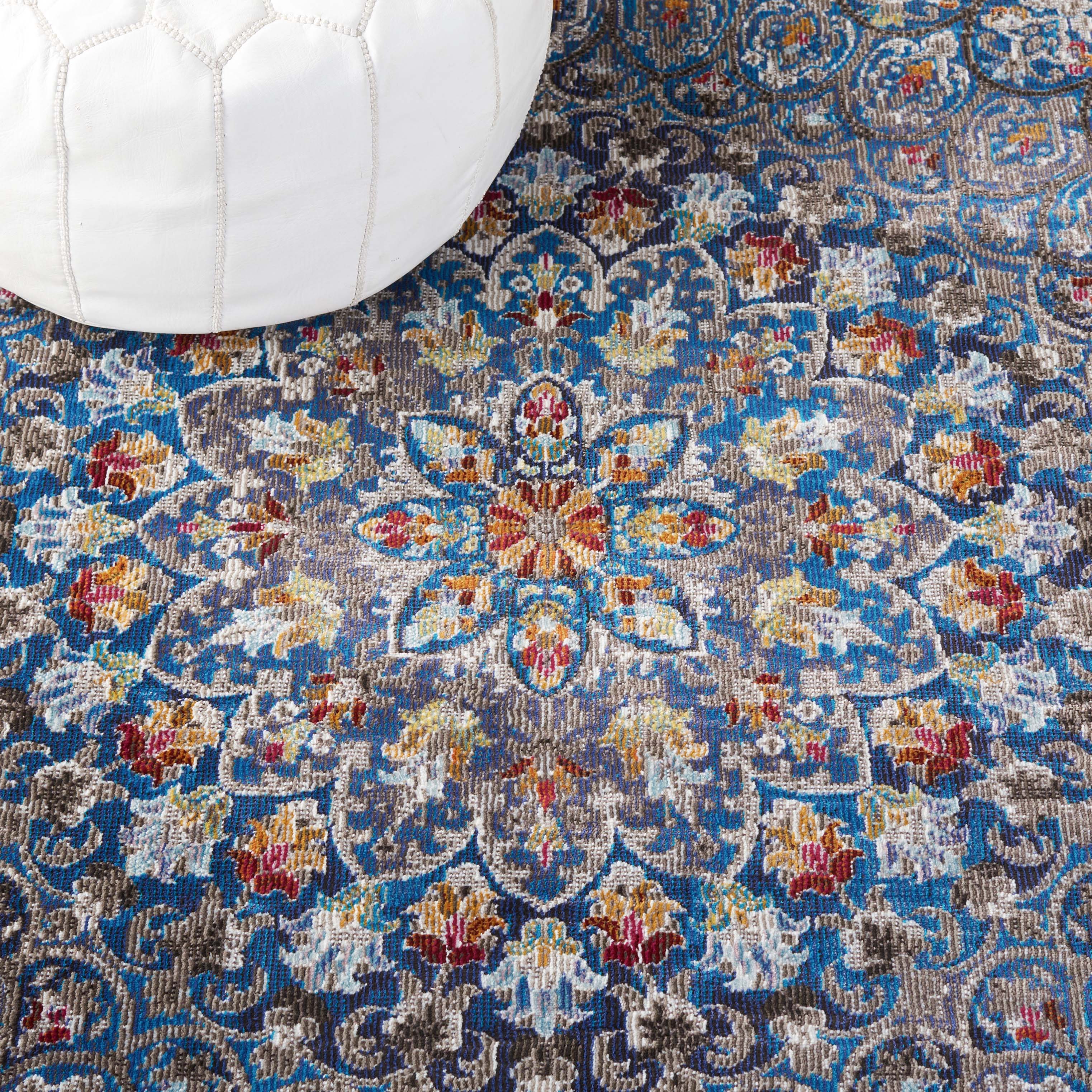 Safavieh Aria 112 Rug, ARA112 - Navy / Gold