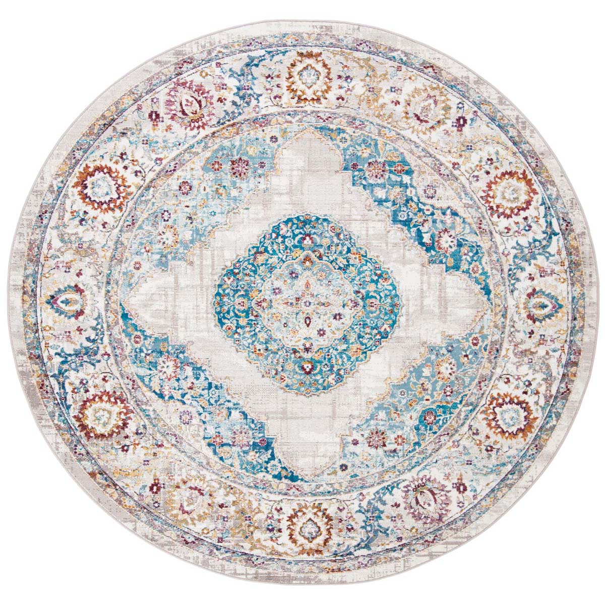 Safavieh Aria 116 Rug, ARA116 - Blue / Ivory