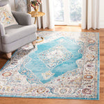 Safavieh Aria 116 Rug, ARA116 - Ivory / Navy