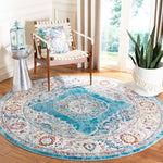 Safavieh Aria 116 Rug, ARA116 - Ivory / Navy