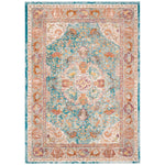 Safavieh Aria 120 Rug, ARA120 - Blue / Orange