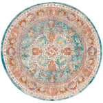 Safavieh Aria 120 Rug, ARA120 - Blue / Orange