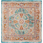Safavieh Aria 120 Rug, ARA120 - Blue / Orange