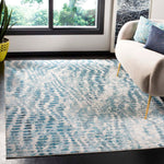 Safavieh Aria 121 Rug, ARA121 - Cream / Teal