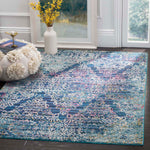 Safavieh Aria 128 Rug, ARA128 - Blue / Multi