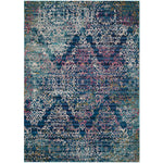 Safavieh Aria 128 Rug, ARA128 - Blue / Multi