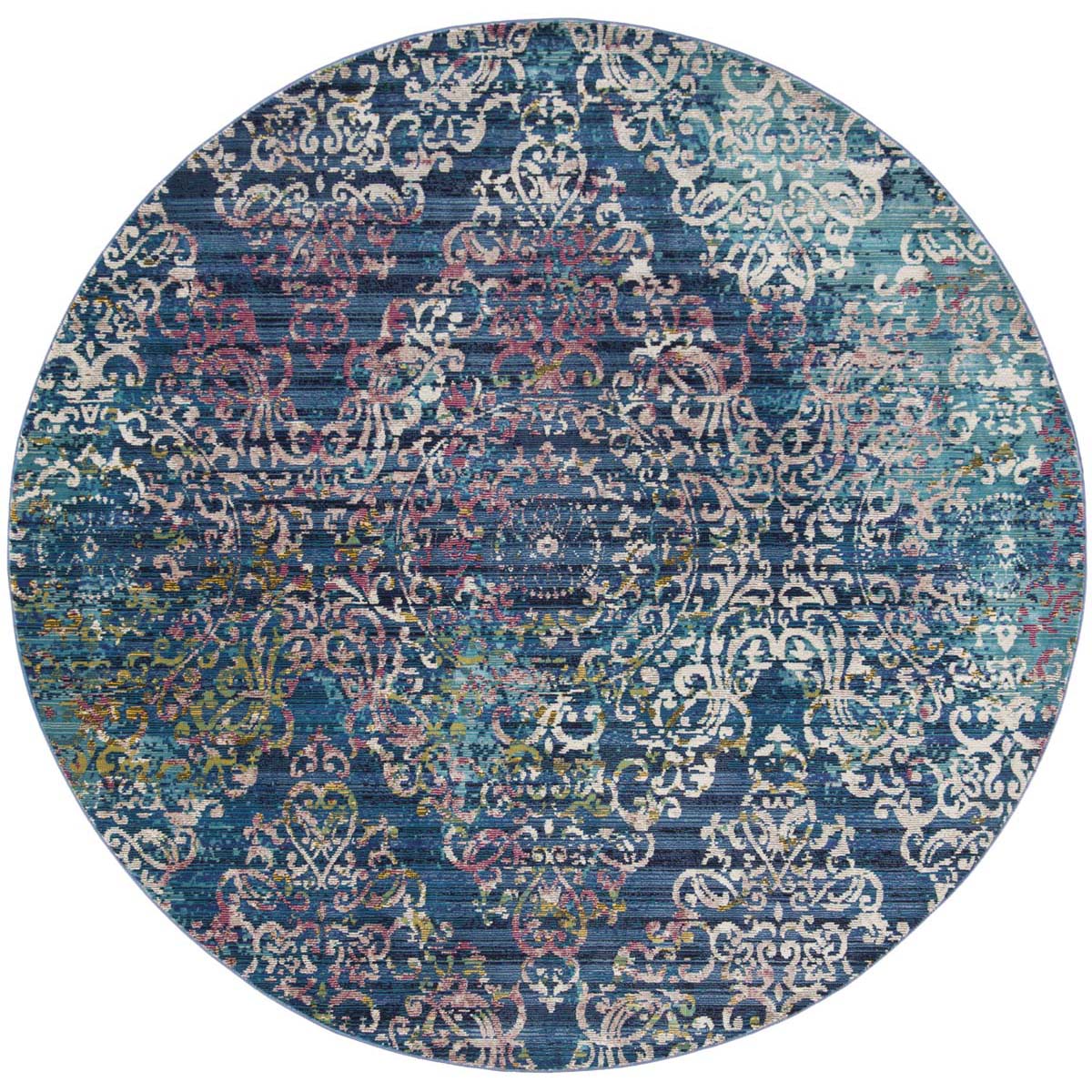Safavieh Aria 128 Rug, ARA128 - Blue / Multi