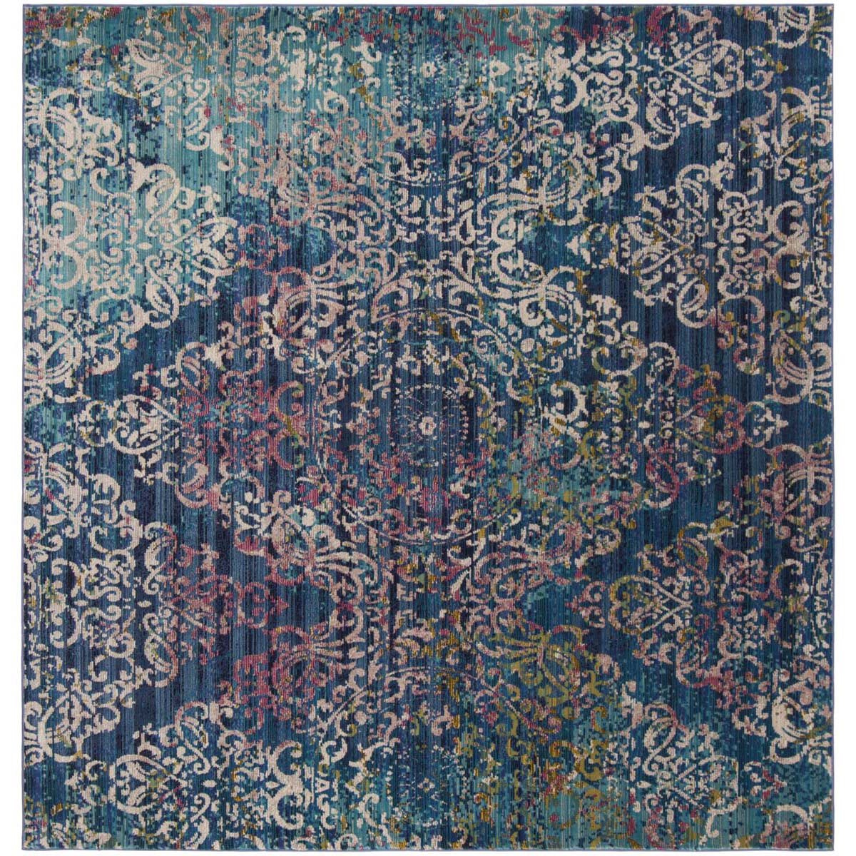 Safavieh Aria 128 Rug, ARA128 - Blue / Multi