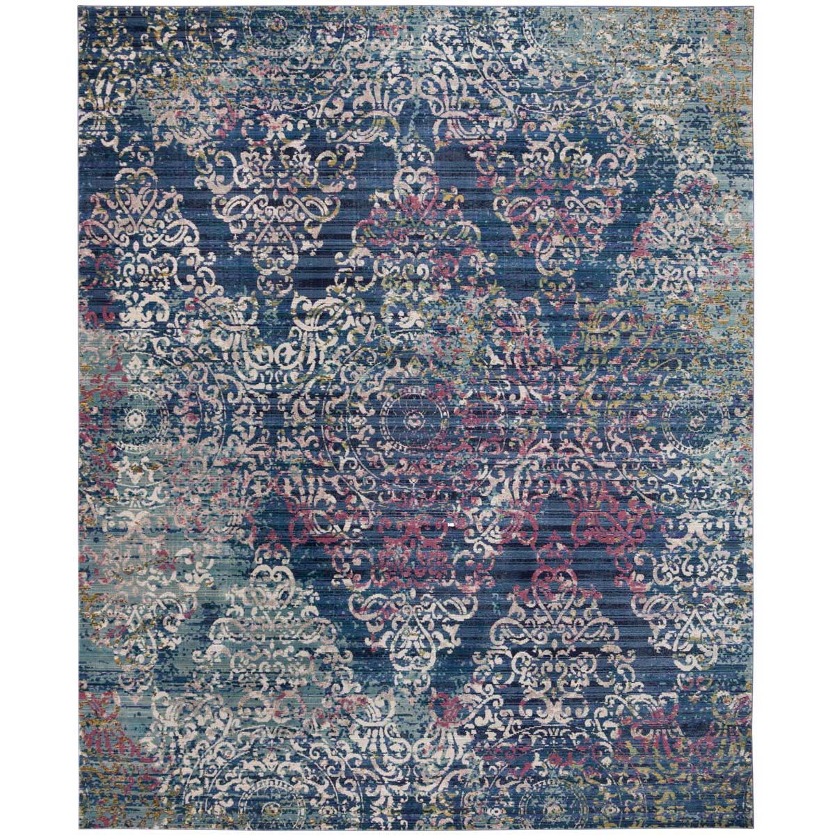 Safavieh Aria 128 Rug, ARA128 - Blue / Multi