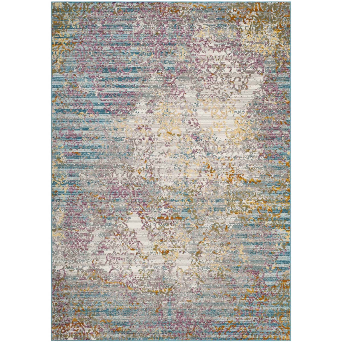 Safavieh Aria 128 Rug, ARA128 - Cream / Multi
