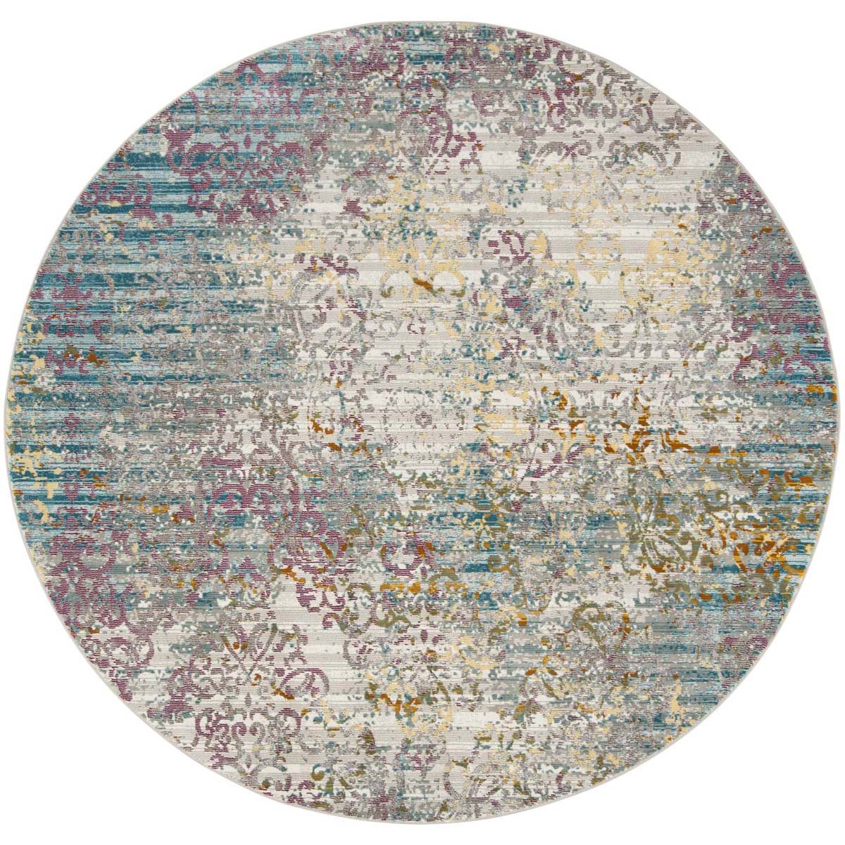 Safavieh Aria 128 Rug, ARA128 - Cream / Multi