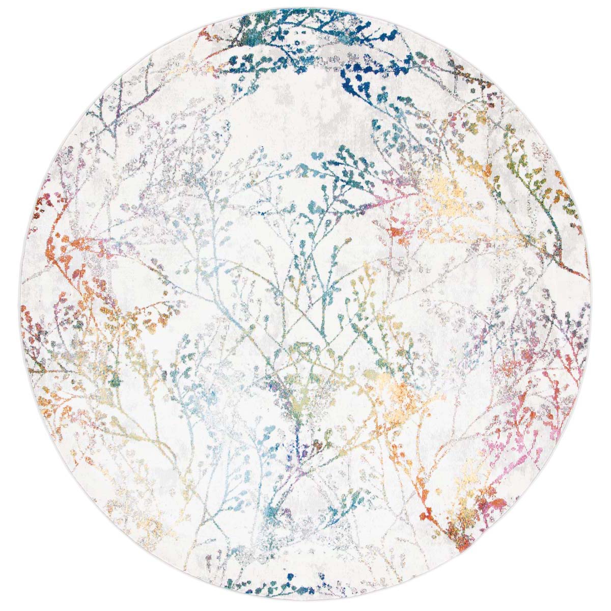 Safavieh Aria 132 Rug, ARA132 - Ivory / Blue