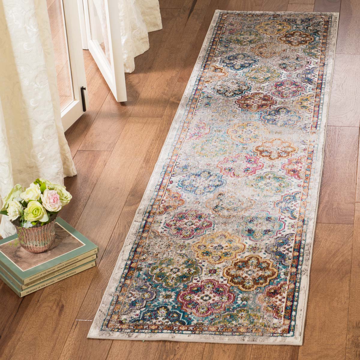 Safavieh Aria 161 Rug, ARA161 - Beige / Multi