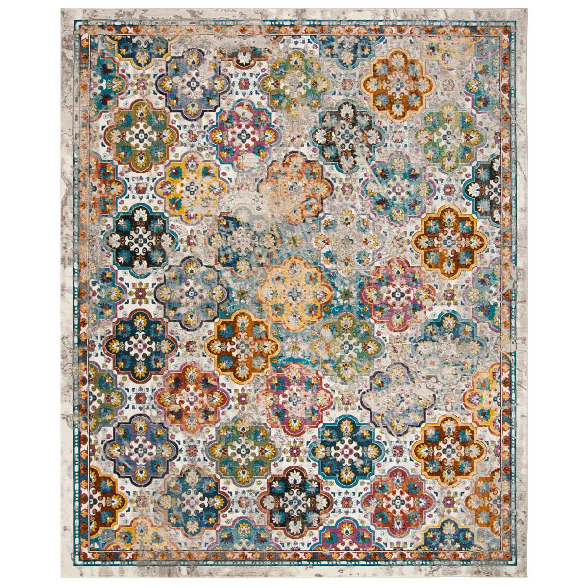 Safavieh Aria 161 Rug, ARA161 - Beige / Multi