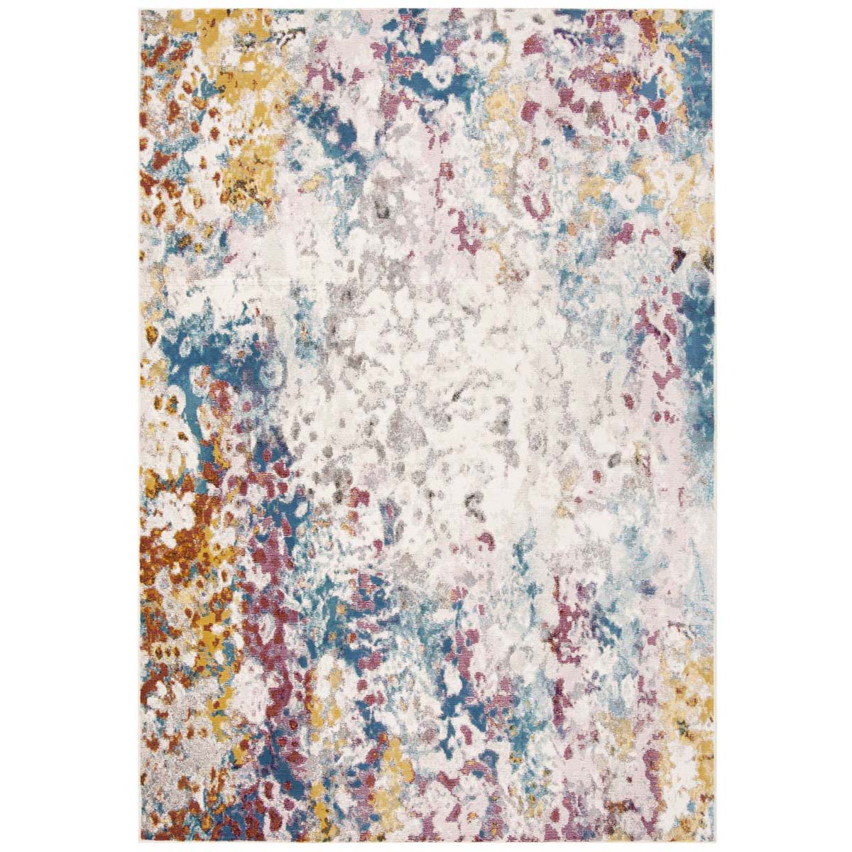 Safavieh Aria 166 Rug, ARA166 - Cream / Dark Teal