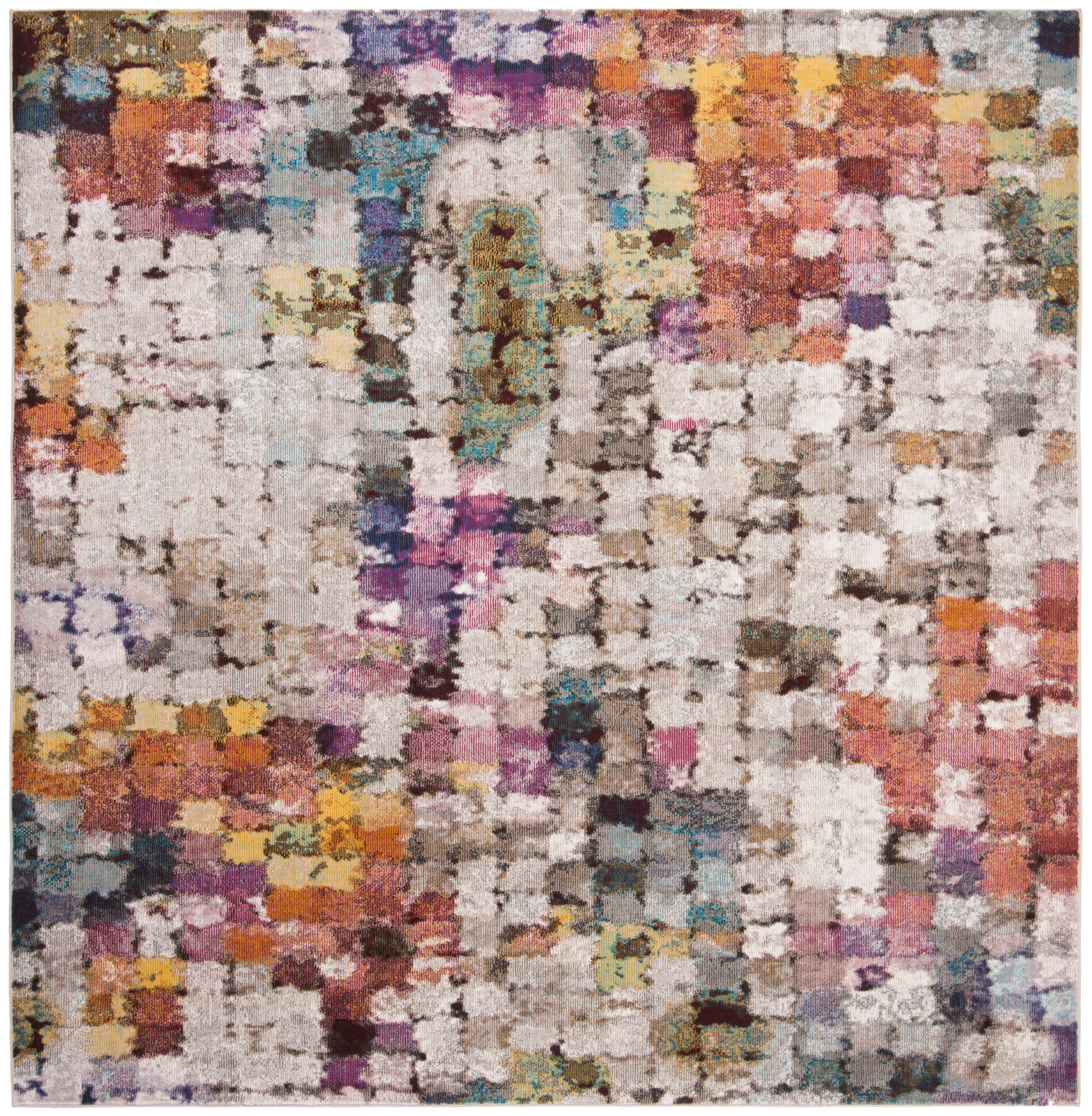 Safavieh Aria 168 Rug, ARA168 - Cream / Rust