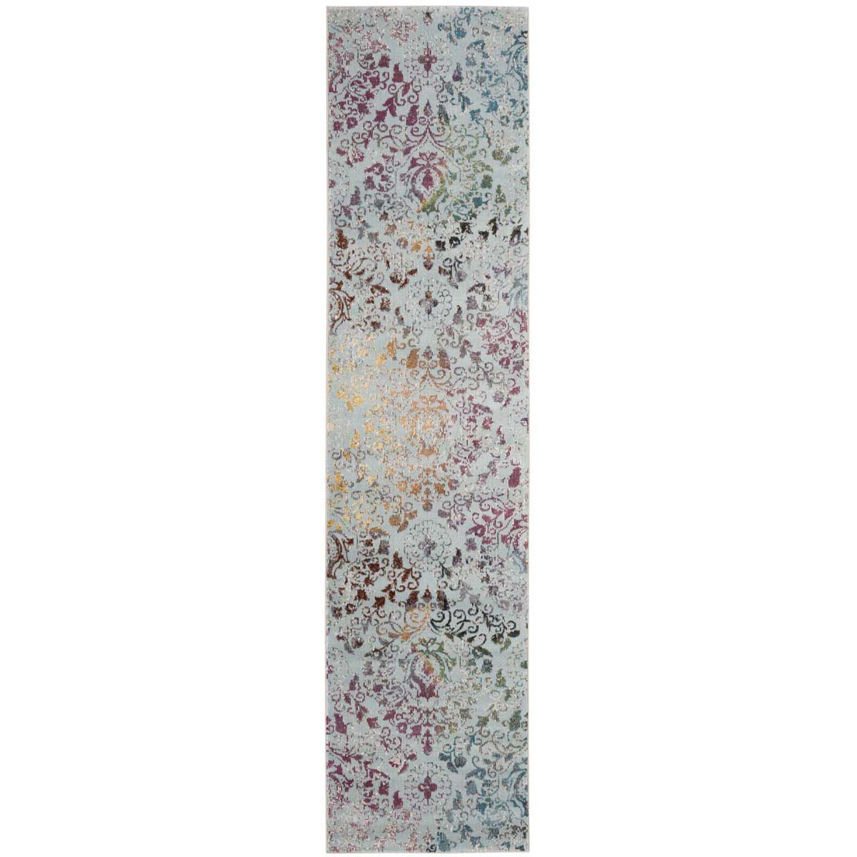 Safavieh Aria 172 Rug, ARA172 - Blue / Multi