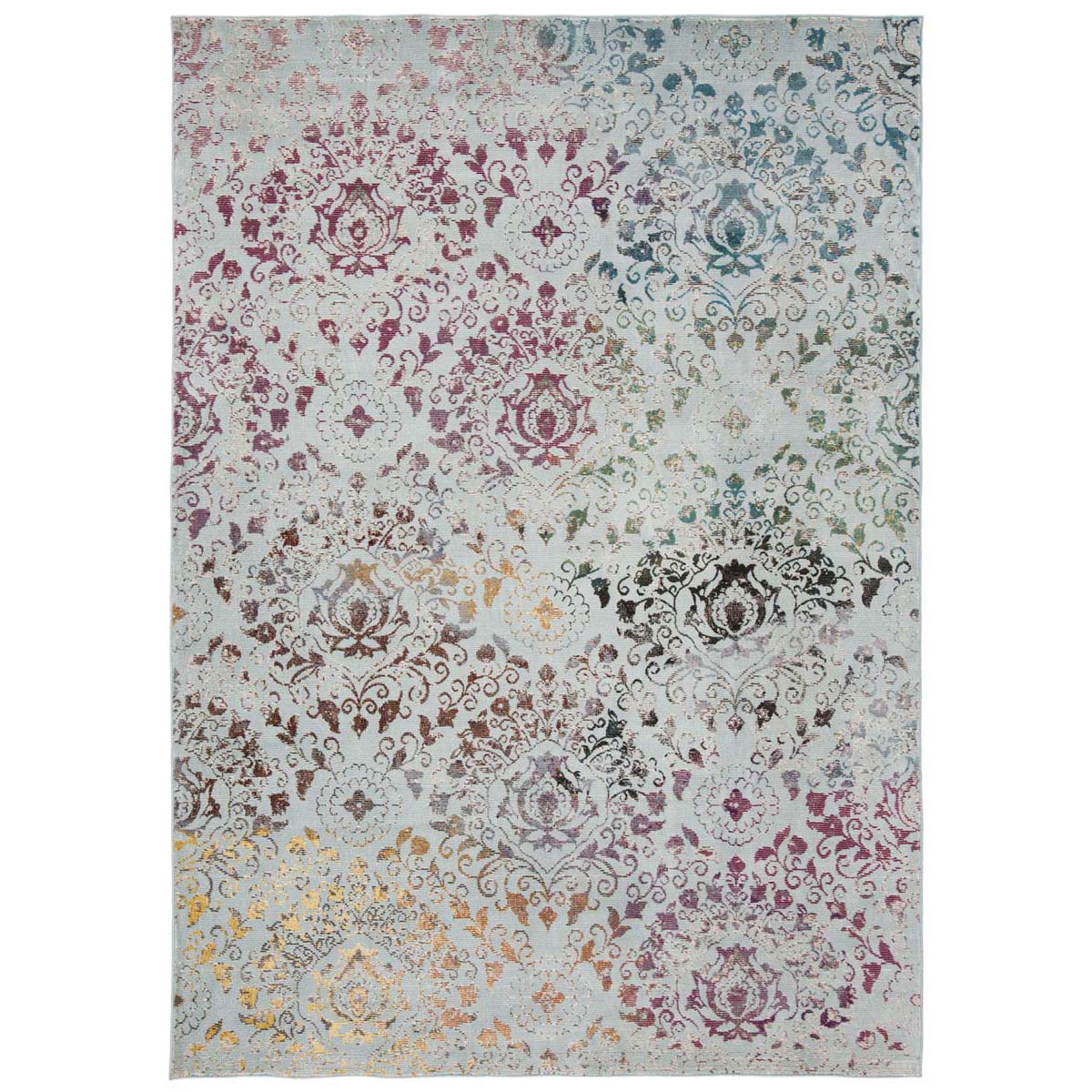 Safavieh Aria 172 Rug, ARA172 - Blue / Multi