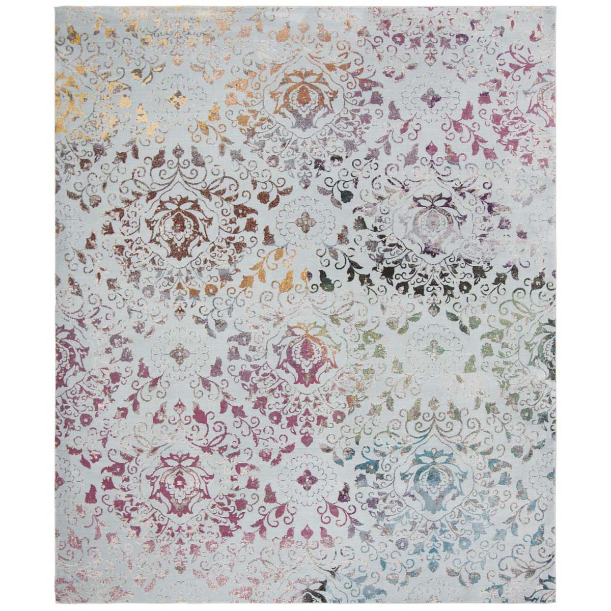 Safavieh Aria 172 Rug, ARA172 - Blue / Multi