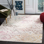 Safavieh Aria 172 Rug, ARA172 - Cream / Multi