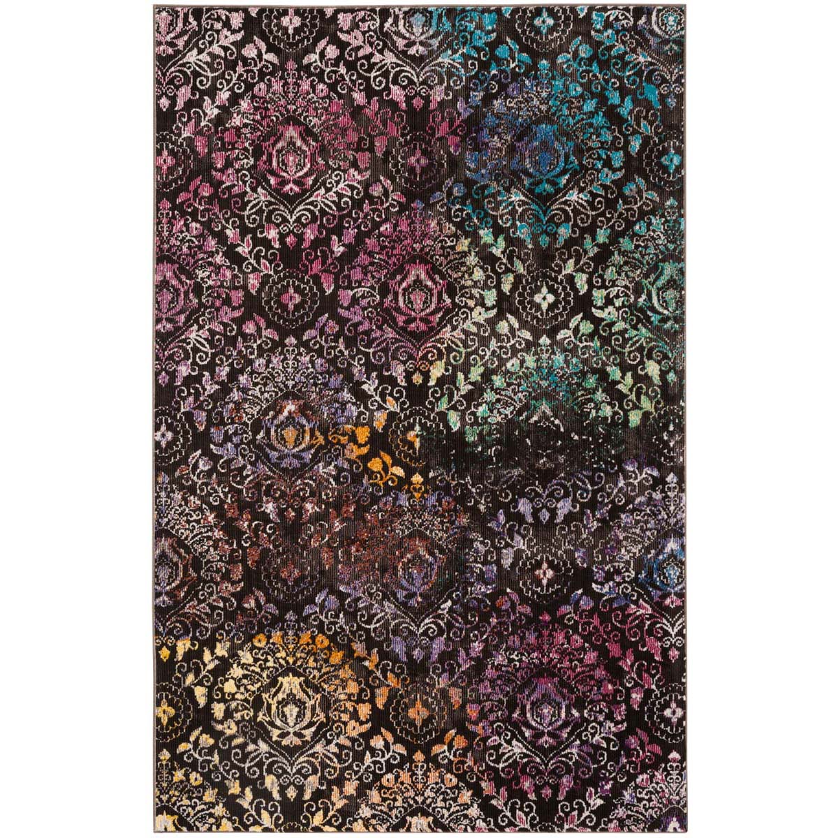 Safavieh Aria 172 Rug, ARA172 - Brown / Multi