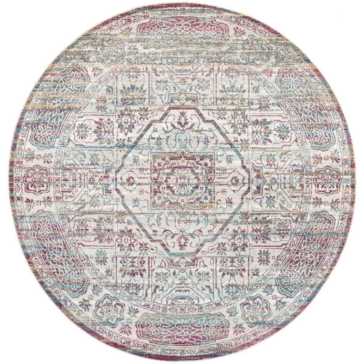 Safavieh Aria 179 Rug, ARA179 - Red / Creme