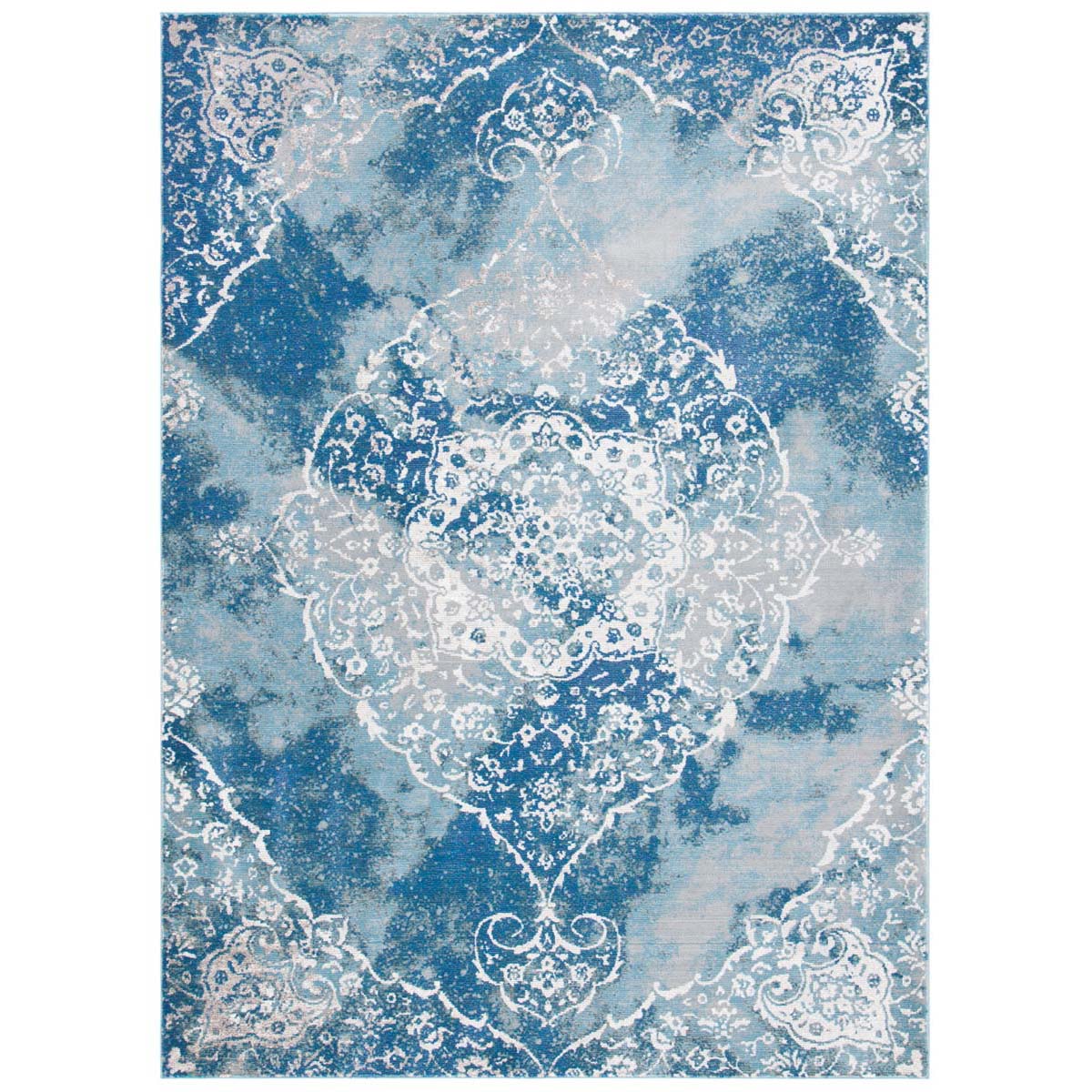 Safavieh Aria 187 Rug, ARA187 - Light Blue / Ivory