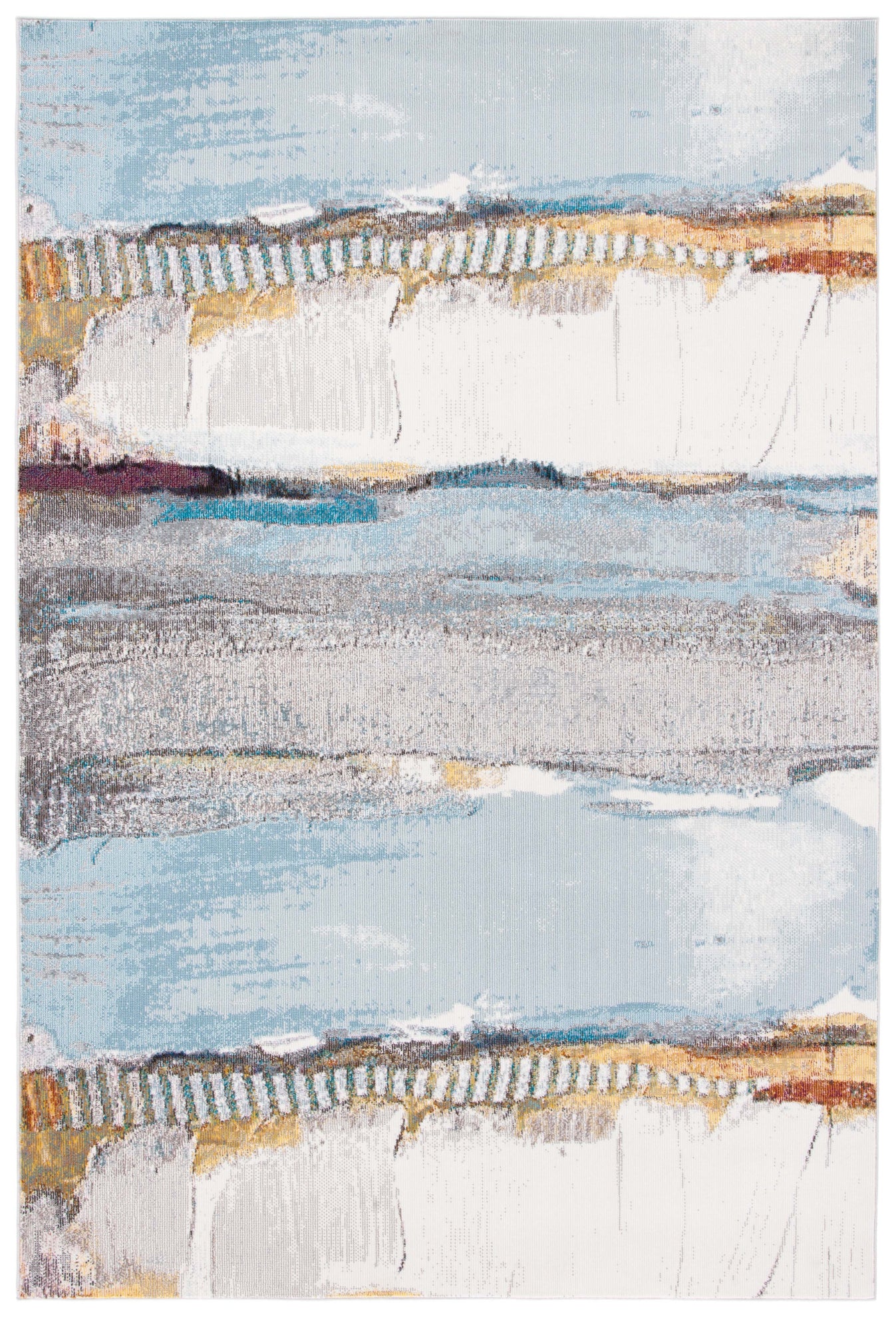 Safavieh Aria 190 Rug, ARA190 - Ivory / Light Blue