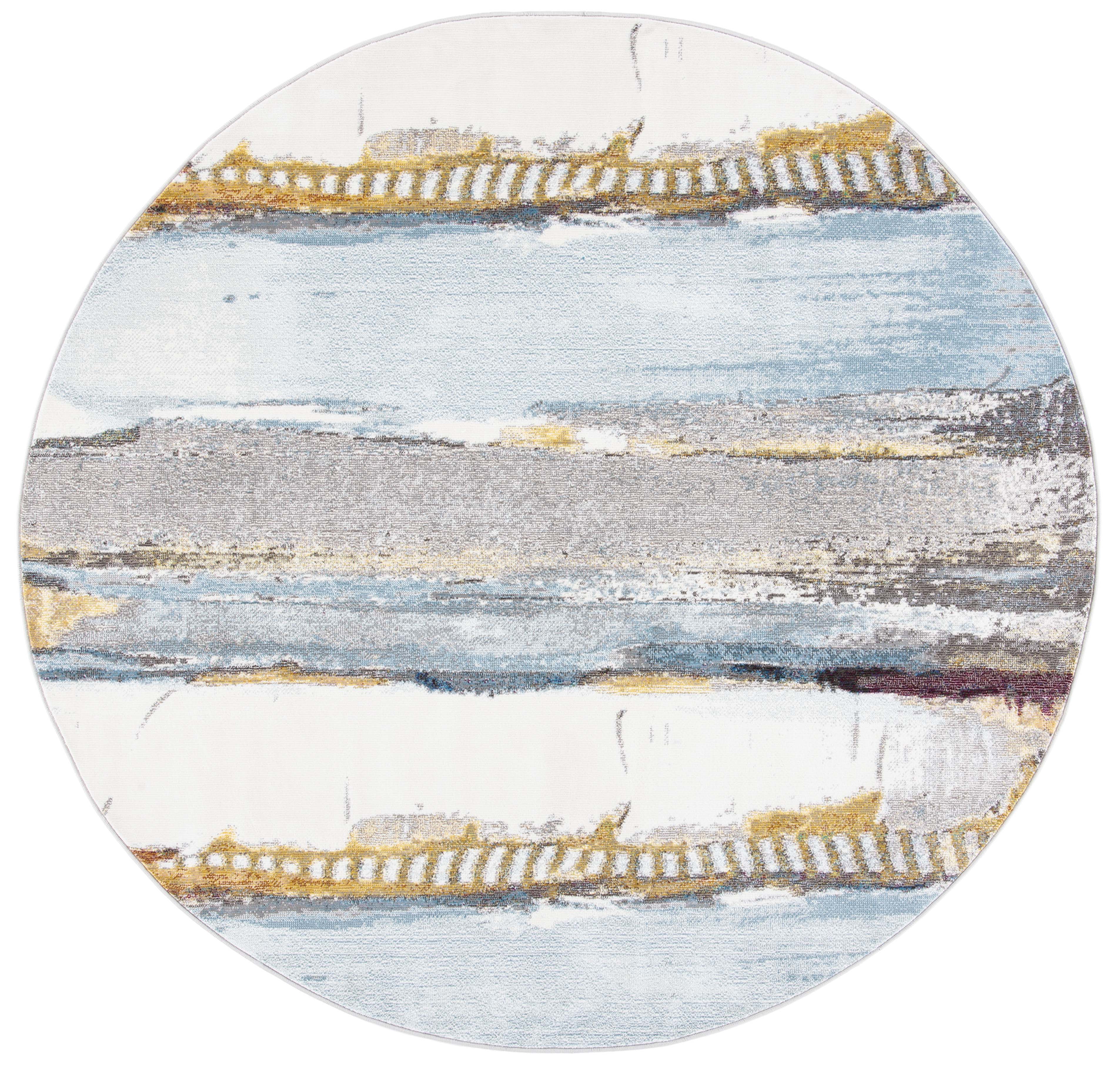 Safavieh Aria 190 Rug, ARA190 - Ivory / Light Blue